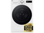 LG Lavadora secadora - LG F4DR6010A1W, 10 kg / 6 kg, 1400 rpm, 12 programas, AI Direct Drive™, TurboWash™360˚, Blanco