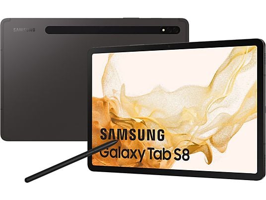 1564595_1 Samsung REACONDICIONADO Seminuevo Muy bueno Tablet - Samsung Galaxy TAB S8, 128 GB, Gris Oscuro, WiFi, 11" WQXGA, 8 GB RAM, SD™ 898, Android 12 - Imagen 1