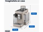 De Cafetera superautomática - De'Longhi Rivelia EXAM440.55.BG, 1450W, 19bar, Molinillo integrado,LatteCremaHot, Depósito leche, Táctil, 16 recetas, Be - Imagen 7