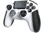 Nacon Mando PS5 - Nacon REVOLUTION 5 Pro, PS5, PS4 y PC, Inalámbrica y alámbrico, Hasta 4 perfiles, Blanco
