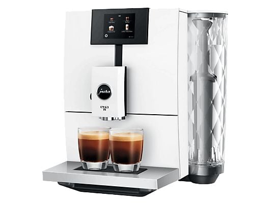 1565058_1 Jura Cafetera superautomática - Jura Ena 8 Full Nordic EC, 15 bar, 1450W, 2 tazas, Espuma fina, Café en grano, WiFi, Blanco - Imagen 1