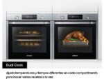 Samsung Horno de vapor - Samsung NV7B5750TDK/U1, Multifunción, Pirolítico, Air Fry, 76l, 59.5 cm, Dual Cook Flex, WiFi, Negro - Imagen 5