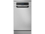 Candy Lavavajillas compacto - Candy Rapido' CF0C7SB0FX, 10 servicios, 8 programas, 45 cm, Motor Inverter, Wi-Fi, Inox