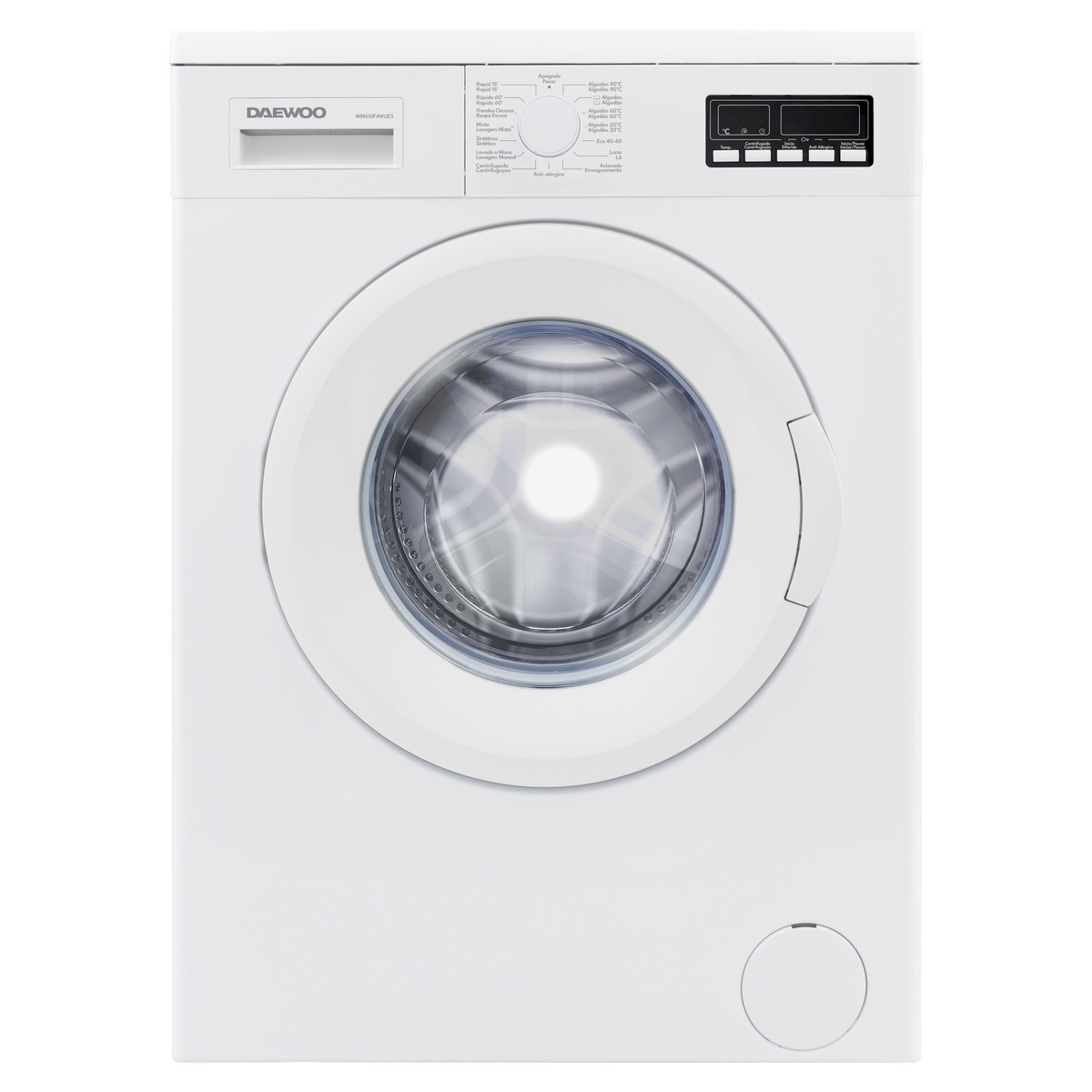 156570429_1 DAEWOO Lavadora carga frontal - DAEWOO WM610F4WUES, 6 kg, Blanco - Imagen 1