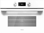 Teka Horno con microondas - Teka HLC 8440 C, Multifunción, Limpieza por vapor, 40l, 59.5 cm, 5 potencias, Blanco