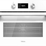 Teka Horno con microondas - Teka HLC 8440 C, Multifunción, Limpieza por vapor, 40l, 59.5 cm, 5 potencias, Blanco