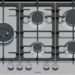 BOSCH Encimera de gas - BOSCH PCS7A5I90, 5.0000 zonas, Gas natural, 75 cm, Acero