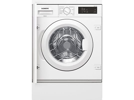 1566145_1 SIEMENS Lavadora integrable - SIEMENS WI12W327ES, Serie IQ500, 8 kg, 1200 rpm, 8 programas, WaterPerfect Plus, VarioSpeed, Blanco - Imagen 1