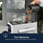 DE Máquina espresso - DE LONGHI Rivelia EXAM440.55.W, 19 bar, 1450 W, 0,7 l, 2 tazas, Blanco - Imagen 5