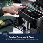 DELONGHI Máquina espresso - DELONGHI Magnifica Evo Next, 15 bar, 1450 W, 2 tazas, Negro - Imagen 4
