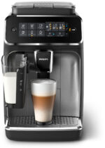 PHILIPS Máquina espresso - PHILIPS 3200 series EP3546/70, 15 bar, 1500 W, 0,26 l, Negro, Acero inoxidable - Imagen 2