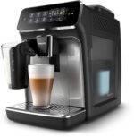 PHILIPS Máquina espresso - PHILIPS 3200 series EP3546/70, 15 bar, 1500 W, 0,26 l, Negro, Acero inoxidable - Imagen 4