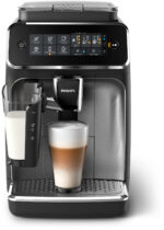 PHILIPS Máquina espresso - PHILIPS 3200 series EP3546/70, 15 bar, 1500 W, 0,26 l, Negro, Acero inoxidable - Imagen 5