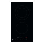 ELECTROLUX Placa de vitrocerámica - ELECTROLUX LHR3233CK, 2.0000 zonas, 29 cm, Negro - Imagen 2