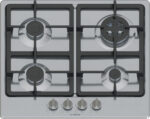 BOSCH Placa de gas - BOSCH Serie 4 PGH6B5K90, 4 zone(s) zonas, 58,2 cm, Acero inoxidable - Imagen 8