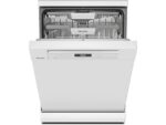 Miele Lavavajillas - Miele G7600SCBRWS, 14 cubiertos, 9 programas, 60 cm, Bandeja de servicios, Wifi, Dosificación automática, Blanco