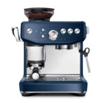 SAGE Máquina espresso - SAGE The Barista Express Impress, 15 bar, 1850 W, 2 tazas, Azul
