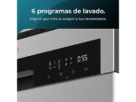 Cecotec Lavavajillas - Cecotec Bolero Aguazero 6200 Inox D, 14 servicios, 6 programas, 60 cm, Electronic Aqua Stop, Turbo Dry+, Inox - Imagen 8