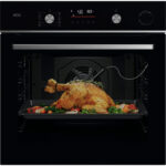 AEG Horno a vapor - AEG Series 6000 OR6PB51WSB, Integrable, Pirolítico, 72 l, 596 mm, Negro - Imagen 2