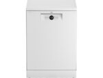 Beko Lavavajillas - Beko BDFN26640WC, 16 servicios, 6 programas, 60 cm, Tercera bandeja, Corner Intense, Fast+, Blanco