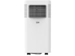 Beko Aire acondicionado portátil - Beko BP207C, 1675 fg/h, 2 velocidades, 320 m³, 65 dB(A), Blanco