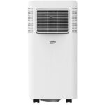 Beko Aire acondicionado portátil - Beko BP207C, 1675 fg/h, 2 velocidades, 320 m³, 65 dB(A), Blanco