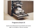 Haier Lavavajillas integrable - Haier I-Pro Shine Series 6 XS 4A4M3PB, 14 servicios, 10 programas, 60 cm, Wi-Fi + Bluetooth, Sin panelar - Imagen 7