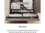 Haier Lavavajillas integrable - Haier I-Pro Shine Series 6 XS 4A4M3PB, 14 servicios, 10 programas, 60 cm, Wi-Fi + Bluetooth, Sin panelar - Imagen 8