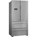 Frigorífico americano - SMEG FQ55FXDE, No Frost, Dinámico (con ventilador), Altura 1825 mm, Capacidad 539 l, Efecto inox