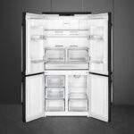 SMEG Frigorífico americano - SMEG FQ960BL6, No Frost, Altura 196 cm, Negro - Imagen 2