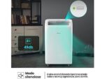 Hisense Aire acondicionado portátil - Hisense APC09QC, 2236 fg/h, 3 velocidades, Deshumidificador, Super Cool, Mando a distancia, Kit Ventana, Wi-Fi, - Imagen 7