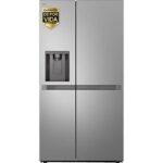 LG Frigorífico americano - LG GSLC41PYPE, No Frost, 179 cm, 638 l, LinearCooling™, SpacePlus™, Inox antihuellas