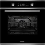 Infiniton Horno - Infiniton P659AT, Multifunción, Pirolítico, 70 l, 59.5 cm Ancho, Integrable, Control Electrónico, Cristal Negro