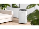 Cecotec Aire acondicionado portátil - Cecotec ForceClima 14600 Soundless Heating, 14000 BTU/h, 28 m², Bomba de calor, 5 modos, 3 velocidades, Mando, B - Imagen 2
