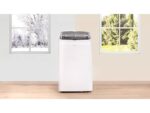 Cecotec Aire acondicionado portátil - Cecotec ForceClima 14600 Soundless Heating, 14000 BTU/h, 28 m², Bomba de calor, 5 modos, 3 velocidades, Mando, B - Imagen 5