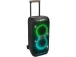JBL Altavoz de gran potencia - JBL PartyBox Stage 320, Portátil para fiestas, Asa telescópica y ruedas, BT, Resistente salpicaduras, Aut 18h, 240W, Ne