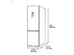 Samsung Frigorífico combi - Samsung RB53DG703DS9EF, All Around Cooling, 203 cm , 538l, Ancho especial 75.9 cm, Metal Cooling, WiFi, Inox - Imagen 2