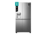 Hisense Frigorífico americano - Hisense RS818N4TIE1, No Frost, 179 cm, 636 l, WI-FI, Dispensador Agua & Hielo, Inox