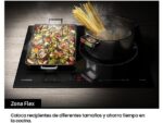 Samsung Placa inducción - Samsung NZ63B5046GK/U1, Zona Flex, Zona dual 28 cm, 59 cm, Wi-fi con SamrtThings, Negro - Imagen 4