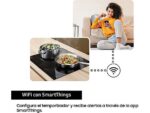 Samsung Placa inducción - Samsung NZ63B5046GK/U1, Zona Flex, Zona dual 28 cm, 59 cm, Wi-fi con SamrtThings, Negro - Imagen 5