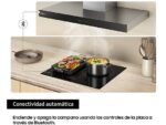 Samsung Placa inducción - Samsung NZ63B5046GK/U1, Zona Flex, Zona dual 28 cm, 59 cm, Wi-fi con SamrtThings, Negro - Imagen 6