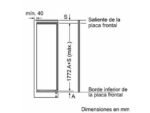 Siemens Congelador vertical - Siemens GI81NACE0, Serie IQ500, 212 l, 177.2 cm, No Frost, Cierre SoftClose, Sin panelar - Imagen 8