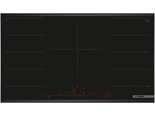 1572851_1 Bosch Placa inducción - Bosch PXV975DV1E, 5 zonas, PerfectFry, FlexInducción, 90 cm, Negro - Imagen 1