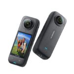 Insta360 Cámara deportiva - Insta360 X4, 8K, IPX8, Edición con IA, HDR Activo 360°, Negro
