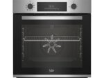 Beko Horno - Beko BBIE12300XMP, Multifunción, Pirolítico, 72 l, 59.4 cm, Tecnología Aeroperfect, Inox