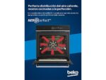 Beko Horno - Beko BBIE12300XMP, Multifunción, Pirolítico, 72 l, 59.4 cm, Tecnología Aeroperfect, Inox - Imagen 7