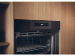 Haier Horno compacto - Haier Full Touch Series 4 HWO45CO4P7B, Multifunción, Pirolítico y por agua, 50 l, Función Pizza, 13 funciones, 60 cm, Negro - Imagen 4