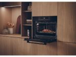 Haier Horno compacto - Haier Full Touch Series 4 HWO45CO4P7B, Multifunción, Pirolítico y por agua, 50 l, Función Pizza, 13 funciones, 60 cm, Negro - Imagen 6