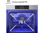 LG Horno a vapor - LG WS9D7651WS, Multifunción, Sistema de limpieza Blue EasyClean™, 76 L, 59.2 cm, Acero inoxidable - Imagen 8
