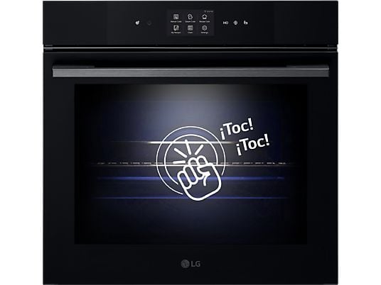 1574461_1 LG Horno a vapor - LG WS9D7672WM, Multifunción, Pirolítico, 76 l, 59.2 cm, Cristal negro mate - Imagen 1